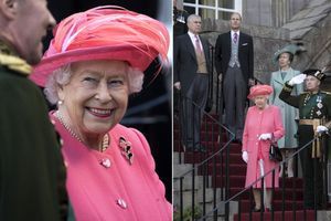 Elizabeth II entourée de trois de ses enfants pour sa garden party écossaise