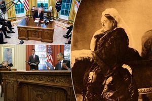 Le "Resolute desk", un cadeau de la reine Victoria aux présidents des USA