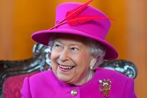 La reine Elizabeth II le 13 décembre, à Londres.