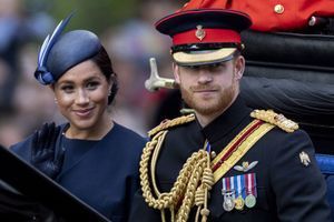 Meghan Markle et le prince Harry à Londres, le 8 juin 2019