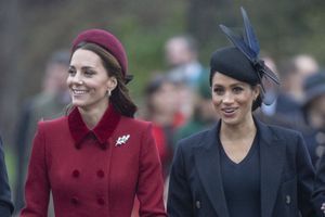 Kate Middleton et Meghan Markle en décembre 2018