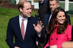 Kate née Middleton et le prince William dans l'agglomération londonnienne, le 26 mars 2015