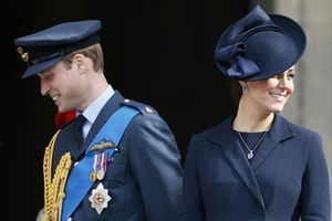 Le prince William et la duchesse de Cambridge, née Kate Middleton, le 13 mars à Londres. 