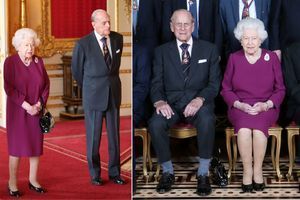 Rare apparition du prince Philip à un engagement de la reine Elizabeth II