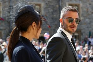 Victoria et David Beckham, la classe à l'anglaise au mariage de Meghan et Harry