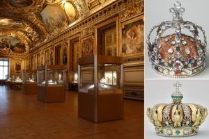 Les Diamants de la Couronne désormais réunis dans la galerie d’Apollon au Louvre
