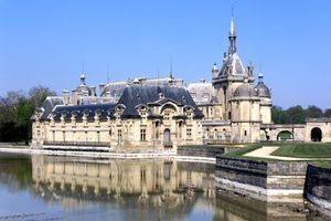 Le château de Chantilly, le 11 septembre 2020 