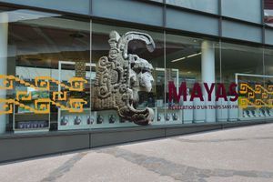 L'exposition Mayas au quai Branly, à Paris.