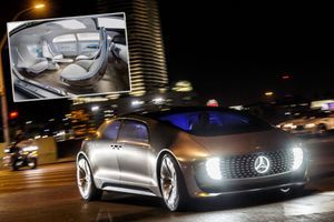 F 015 : la voiture autonome par Mercedes