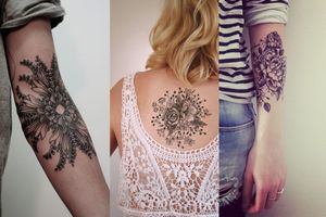 13 tatouages floraux repérés sur Pinterest