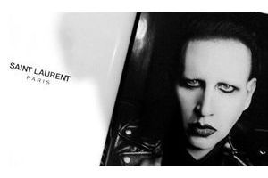  Marilyn Manson est la nouvelle égerie de la maison parisienne. 