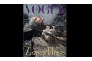  La couverture du numéro de septembre du magazine Vogue Italie.