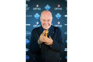 Jean-Claude Biver qui s’est vu remettre le Prix Spécial du Jury au Grand Prix d’Horlogerie de Genève 
