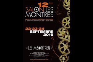 Le salon "Les Montres" ouvre ses portes à Paris du 22 au 24 septembre 2016.