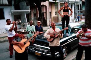 Musiciens caribéens à Santiago de Cuba.