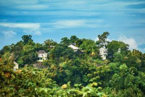 La villa Cocosan, près de Port Antonio, où Daniel Craig a logé pendant son séjour jamaïcain. 