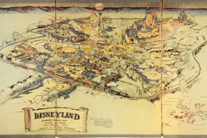Une carte de Disneyland à 708 000 dollars – dessinée par Walt Disney lui-même