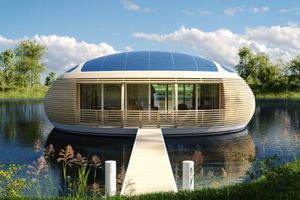 WaterNest 100, la maison flottante de l'avenir