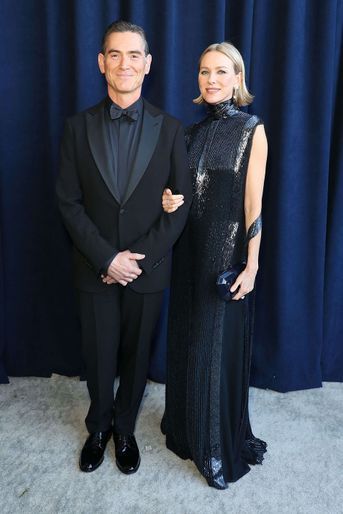 Billy Crudup et Naomi Watts aux SAG Awards à Los Angeles le 27 février 2022