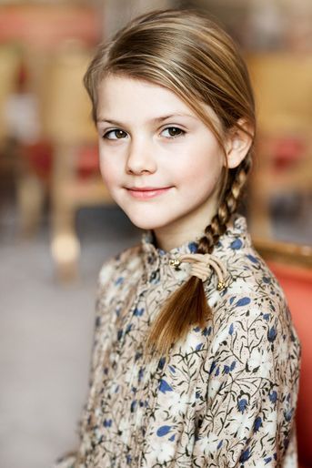 La princesse Estelle de Suède. Photo diffusée pour son 8e anniversaire, le 23 février 2020