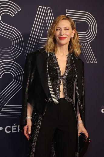 Cate Blanchett lors de la 47e cérémonie des César.