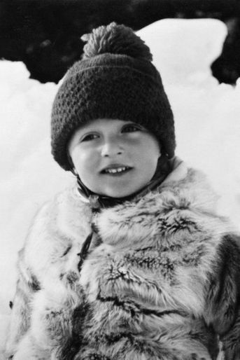 Le prince Harald de Norvège, enfant