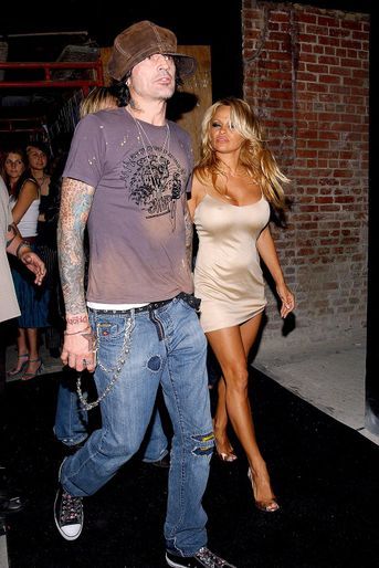 Tommy Lee et Pamela Anderson en 2005