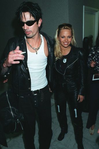 Tommy Lee et Pamela Anderson en 1995