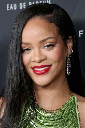 Rihanna aux studios Goya à Los Angeles, le 11 février 2022.