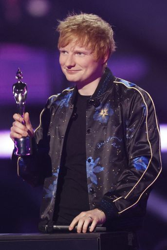 Ed Sheeran à l&#039;O2 Arena de Londres le 8 février 2022.