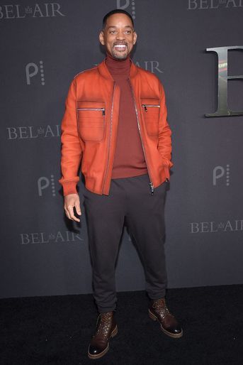 Will Smith à la première de «Bel-Air» à Los Angeles le 9 février 2022.