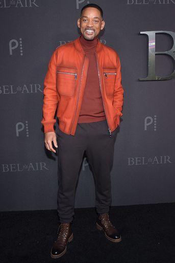 Will Smith à la première de «Bel-Air» à Los Angeles le 9 février 2022.
