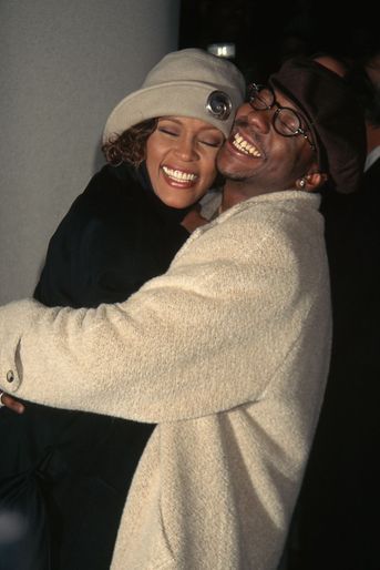 Whitney Houston et Bobby Brown à New York en octobre 1997.