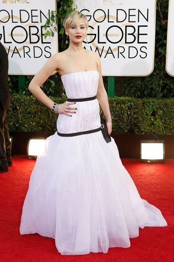 Jennifer Lawrence, en Dior