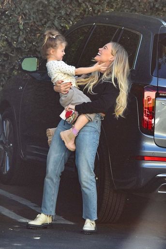 Hilary Duff et sa fille Banks à Los Angeles le 2 février 2022