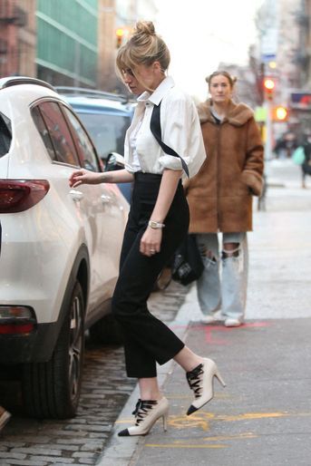 Kristen Stewart à New York le 24 janvier 2022