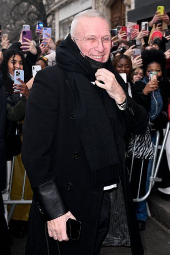 Jean Paul Gaultier, le 26 janvier 2022.