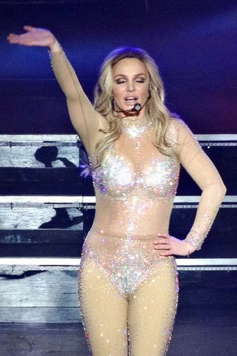 Britney Spears lors de son concert pour «Britney: Piece Of Me» au Planet Hollywood Resort à Las Vegas Le 27 décembre 2013.