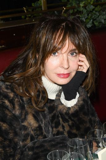 Anne Parillaud lors du 89ème prix des Deux Magots le 25 janvier 2022 à Paris