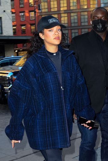 Rihanna, le 25 janvier 2022 à New York. 