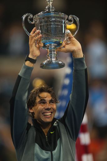 Rafael Nadal remporte l&#039;US Open en 2010.