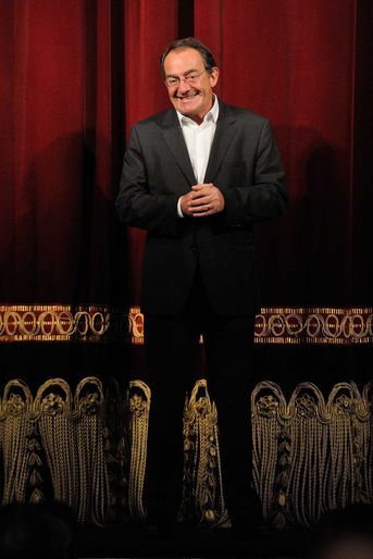 Jean-Pierre Pernaut en mars 2015 à la première de la pièce de théâtre «Piège à Matignon».