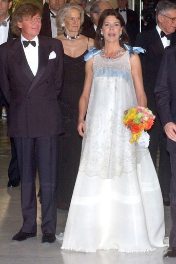 La princesse Caroline de Monaco au Bal de la rose, le 20 mars 2005