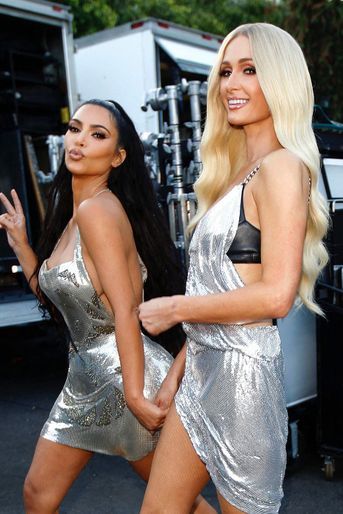 Kim Kardashian et Paris Hilton à Los Angeles en mai 2019