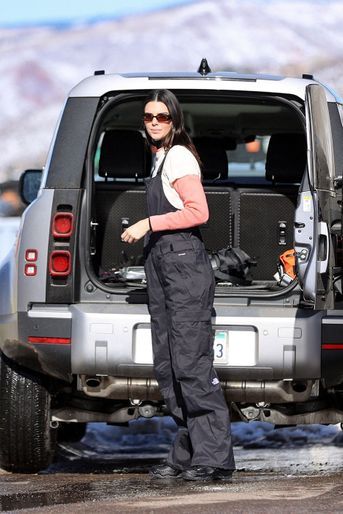 Kendall Jenner à Aspen (Colorado) le 16 janvier 2022