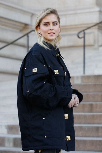 Valentina Ferragni le 24 janvier 2022 à Paris.