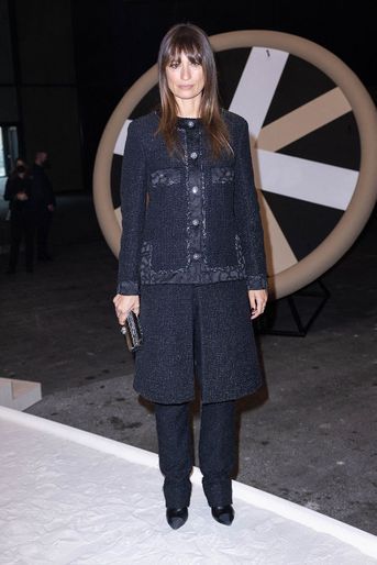 Caroline de Maigret au défilé Chanel Haute Couture à Paris le 25 janvier 2022