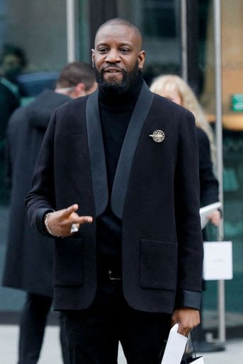 Abd al Malik au défilé Chanel Haute Couture à Paris le 25 janvier 2022