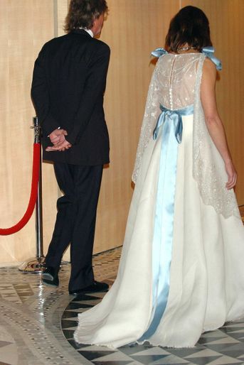 La princesse Caroline de Monaco, de dos, le 20 mars 2005