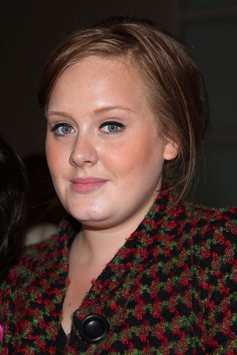 Adele lors de la Fashion Week de New York en 2010